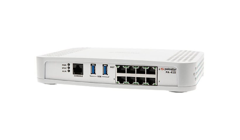 Palo Alto Networks PA-410 - dispositif de sécurité - réserve sur site