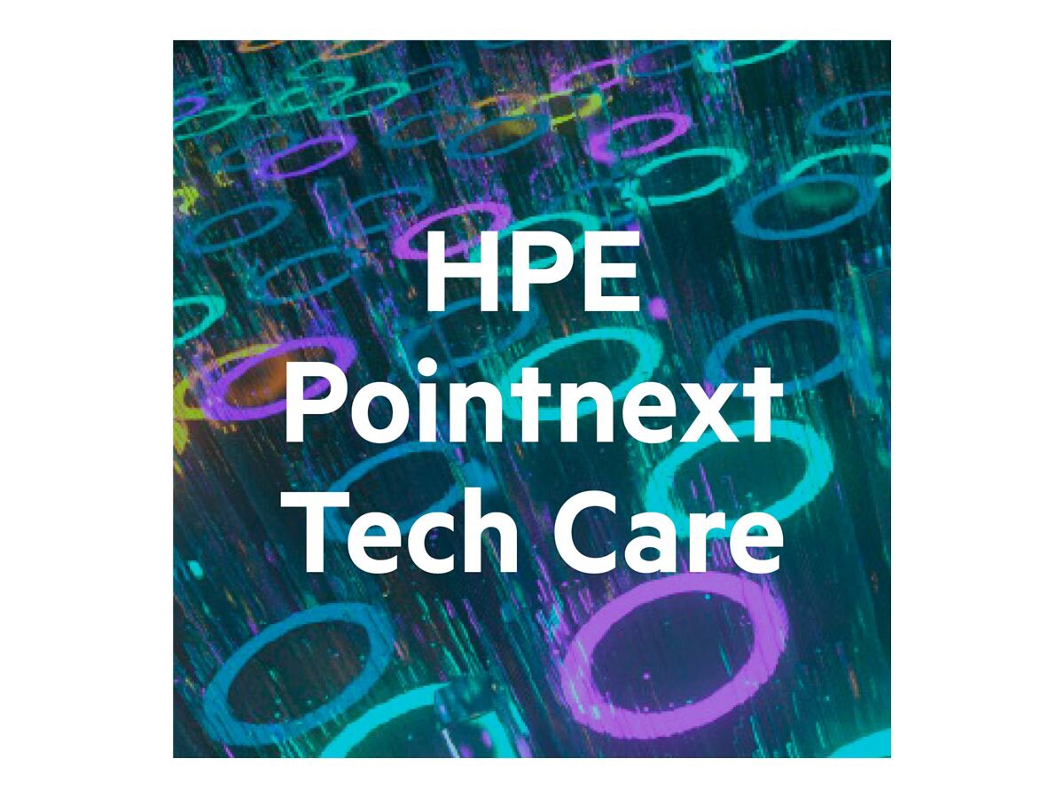 HPE Pointnext Tech Care Critical Service - contrat de maintenance prolongé - 5 années - sur site