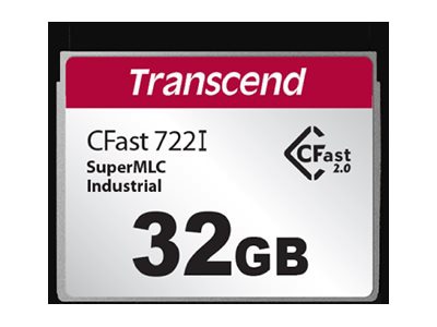 Transcend CFast CFX722I - flash memory card - 32 GB - CFast 2.0
