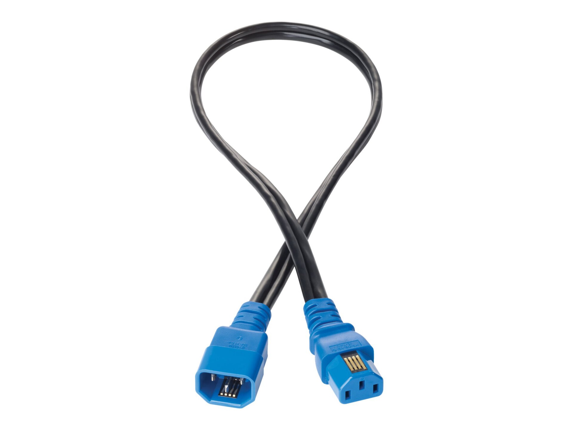 HPE Jumper Cord - power cable - power IEC 60320 C13 to IEC 60320 C14 - 70 cm