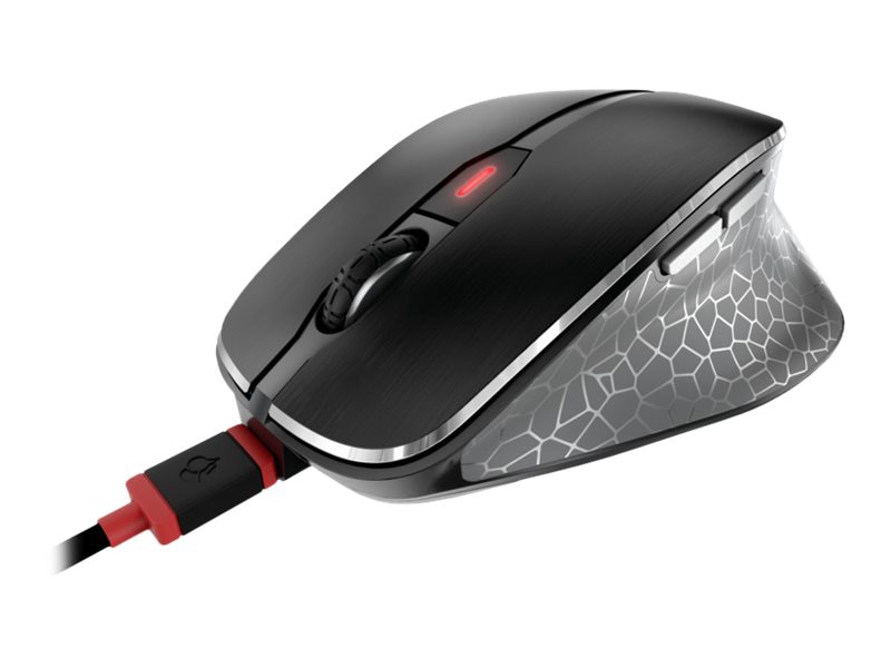 CHERRY MW 8C ERGO Rechargeable Black Wireless Mouse