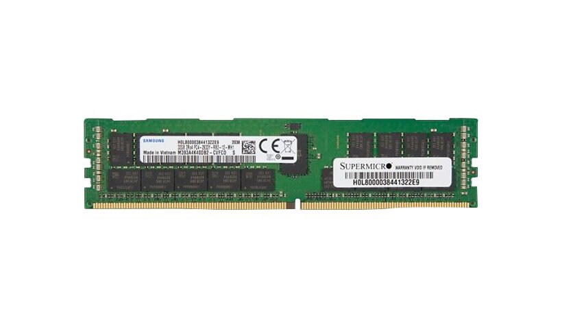 Samsung - DDR4 - module - 32 Go - DIMM 288 broches - 2933 MHz / PC4-23400 - mémoire enregistré