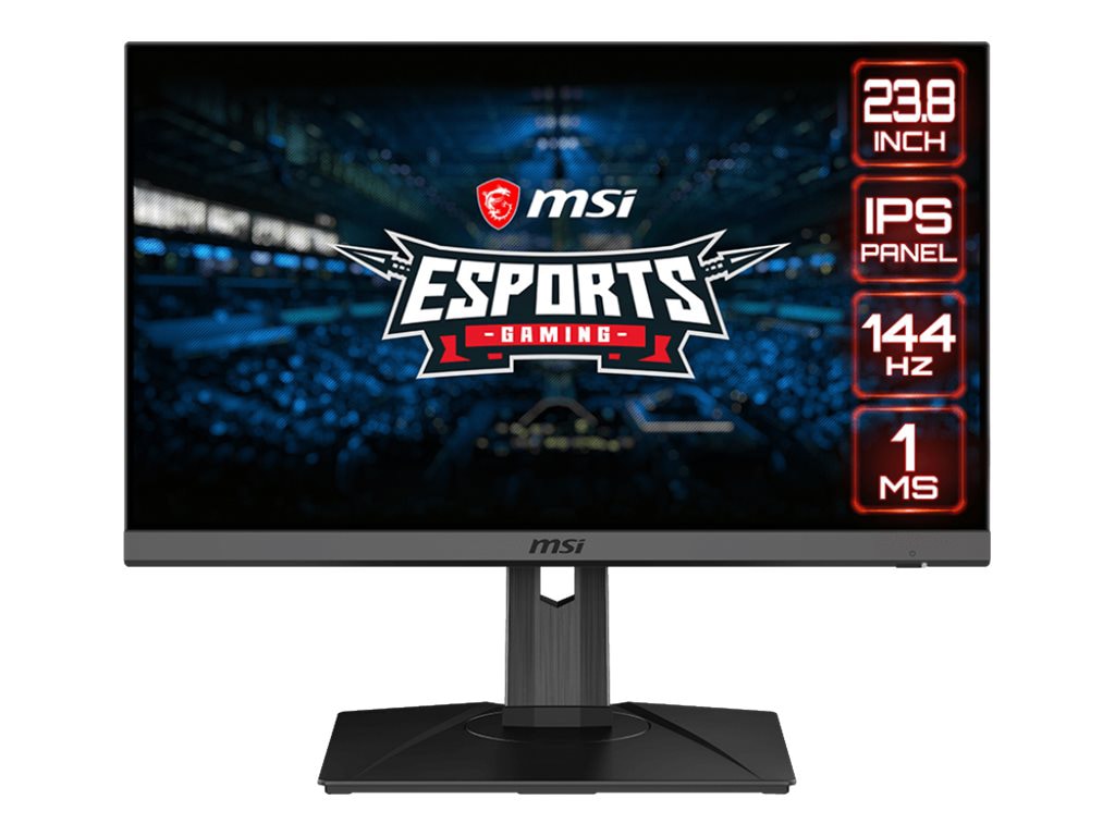 MSI Optix G242P 24" Class Full HD Gaming LCD Monitor - 16:9 - Metallic Black