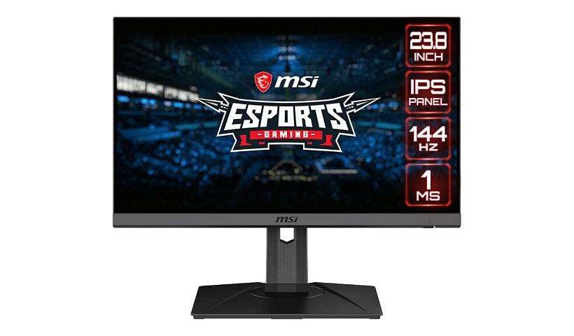 MSI Optix G242P 24" Class Full HD Gaming LCD Monitor - 16:9 - Metallic Black