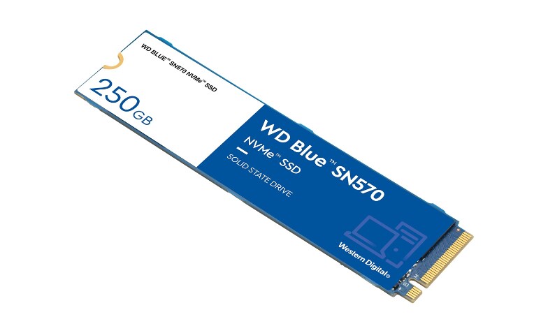 Western Digital Hard Disk Blue SN570 250Go M2 SSD PCIE3 NVME