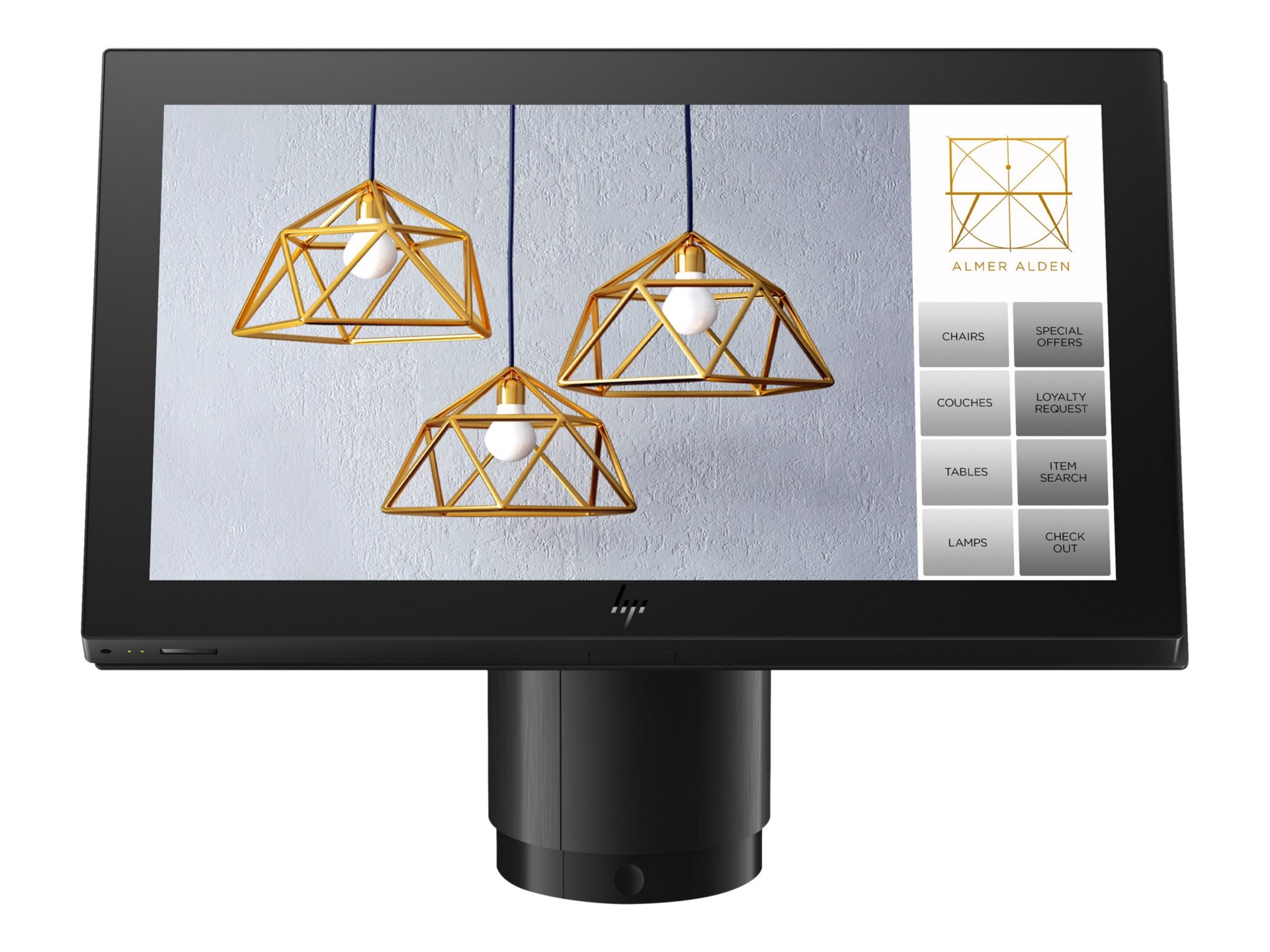 HP Engage One Pro - all-in-one - Core i7 10700E 2.9 GHz - vPro - 16 GB - SSD 128 GB - LED 15.6"