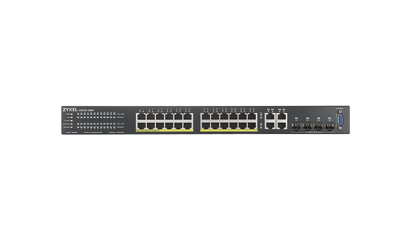 Zyxel GS2220-28HP - switch - 24 ports - managed - rack-mountable