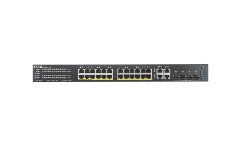 Zyxel GS2220-28HP - switch - 24 ports - managed - rack-mountable