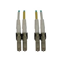 Tripp Lite Switchable Fiber Optic Cable 400G MMF 50/125 Duplex LC-PC MM 10M
