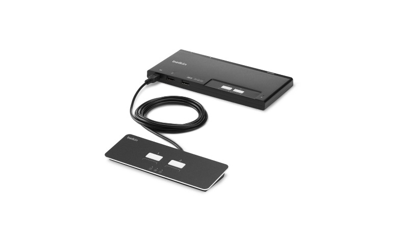Belkin Modular Series F1DN002MOD-KM-4 - KVM switch - 2 ports - TAA