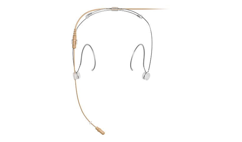 Shure DuraPlex DH5 Wired Headset with Mic - Tan