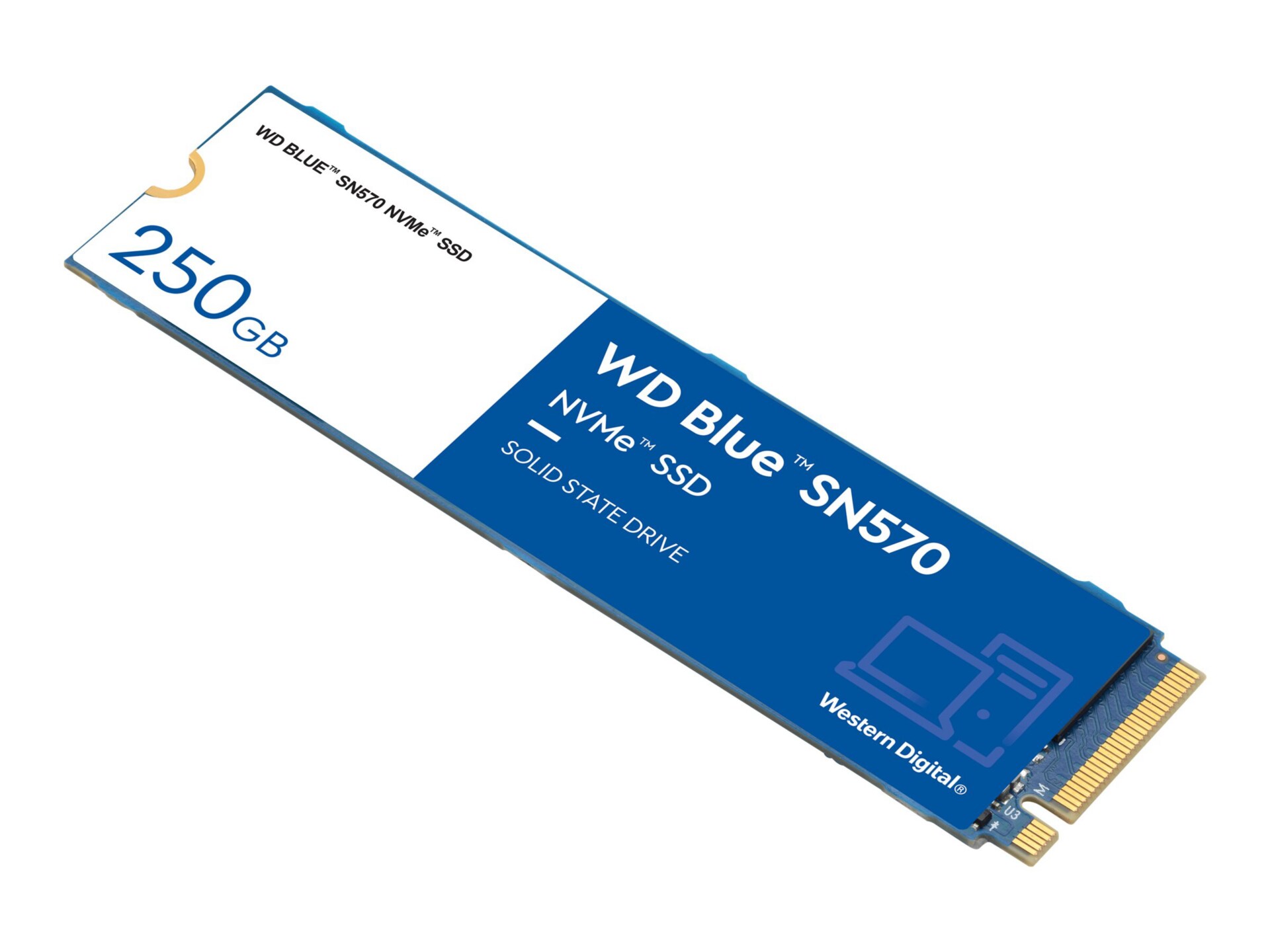 WD Blue SN570 NVMe SSD WDS250G3B0C - SSD - 250 GB - PCIe 3,0 x4