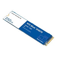 WD Blue SN570 NVMe SSD WDS250G3B0C - SSD - 250 GB - PCIe 3.0 x4 (NVMe)
