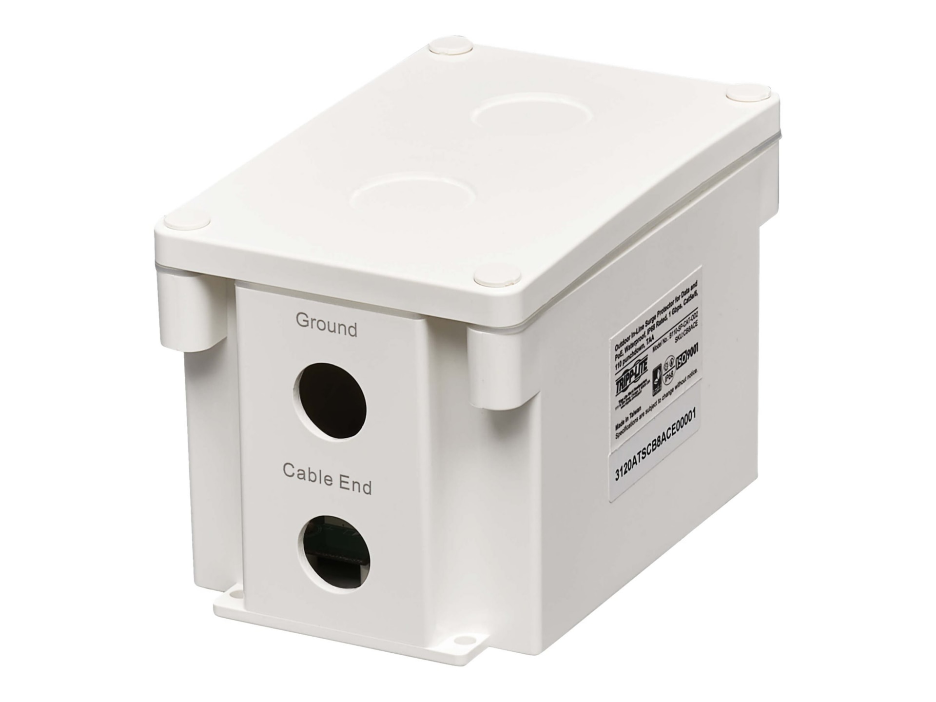 Eaton Tripp Lite Series Outdoor In-Line PoE Surge Protector - IP68 Rated, 1