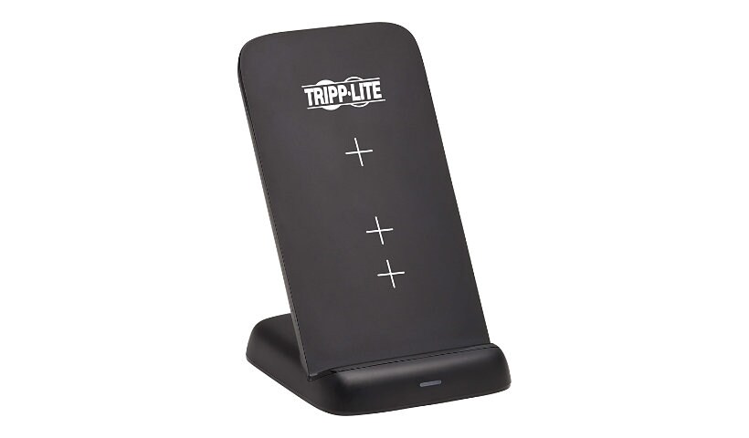 Tripp Lite 10W Wireless Fast-Charging Stand with International AC Adapter, Black wireless charging pad / charging stand