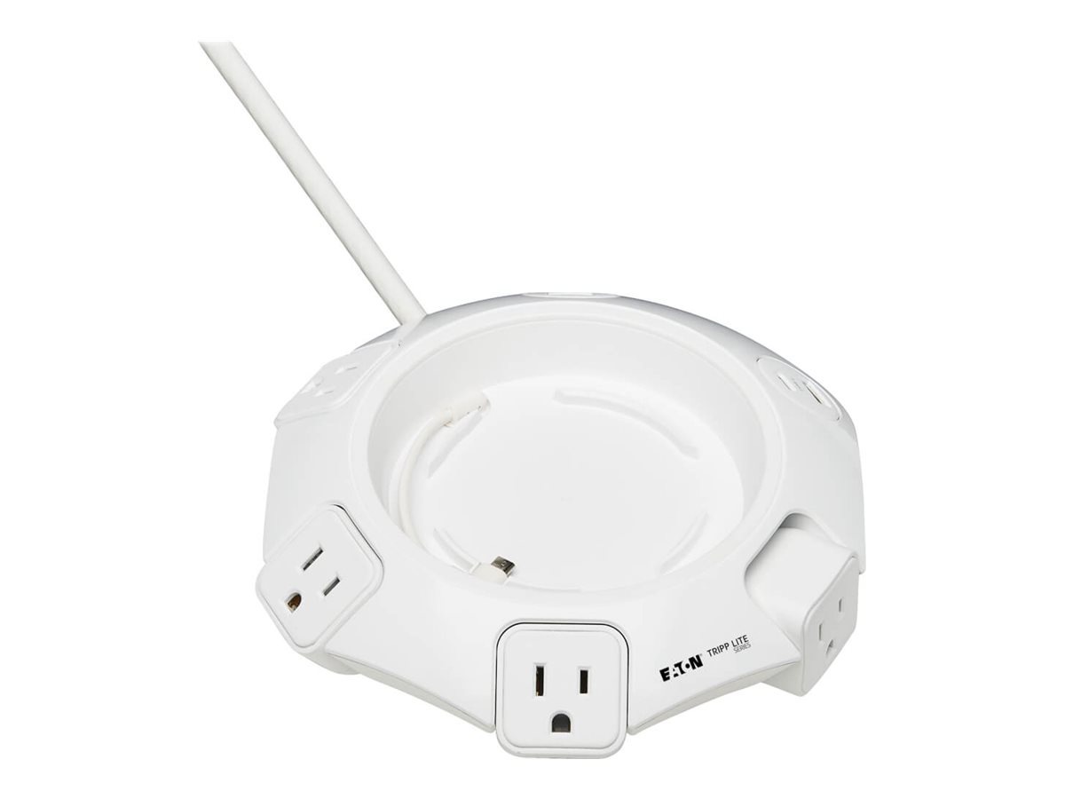 Tripp Lite Safe-IT Conference Surge Protector 4 Rotating Outlet USB C USB-A