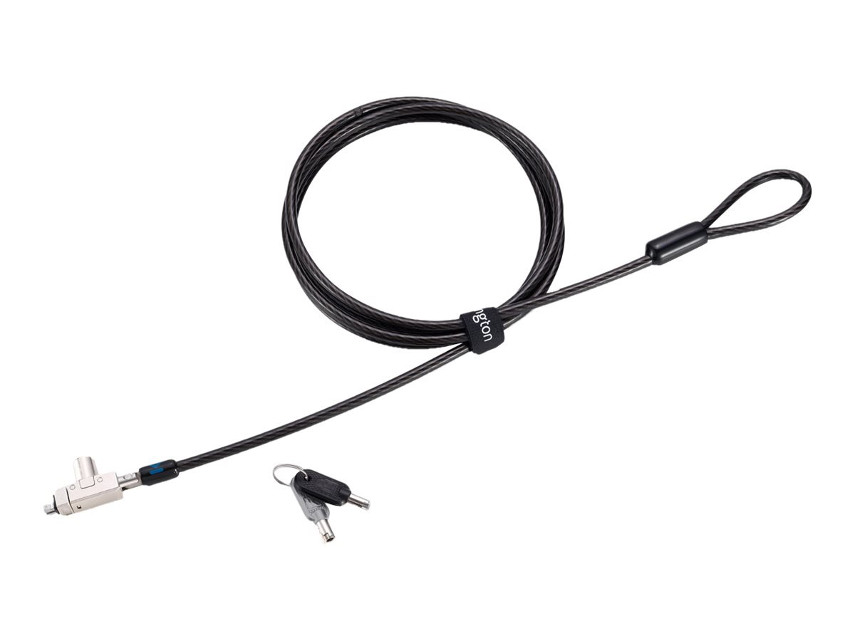 Kensington Slim N17 2.0 Keyed Laptop Lock for Wedge-Shaped Slots - security