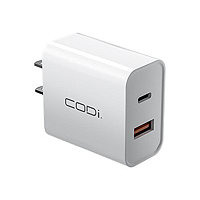 CODi power adapter - USB, USB-C - 20 Watt