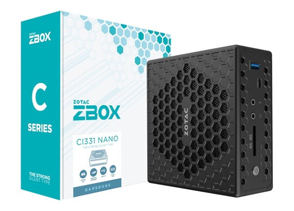 ZOTAC ZBOX Series nano - mini PC - N5100 1.1 GHz - 0 GB - no HDD - ZBOX-CI331NANO-U Mini PCs - CDW.com