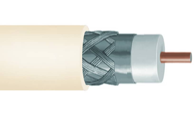 CommScope 1000' RG11 Plenum Coaxial Cable - White