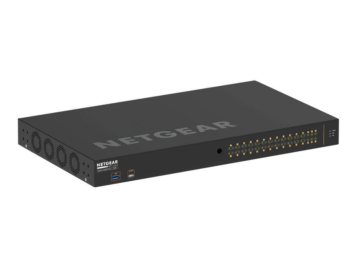 Netgear M4250-26G4F-PoE+ AV Line Managed Switch