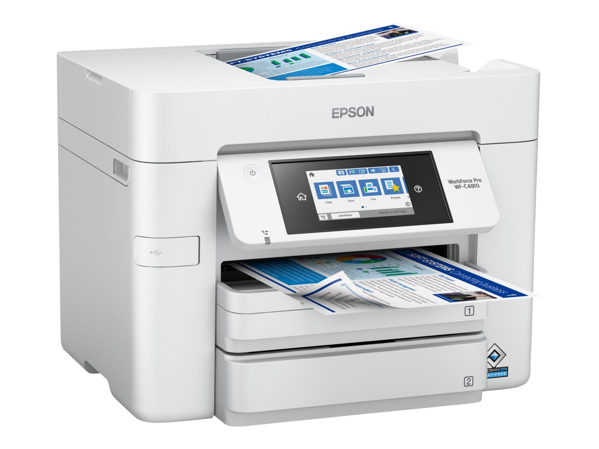 Thumbnail 4 of 15 for Epson WorkForce Pro WF-C4810 - multifunction printer - color