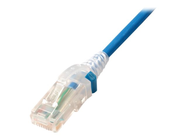 Siemon SkinnyPatch patch cable - 4 ft - blue