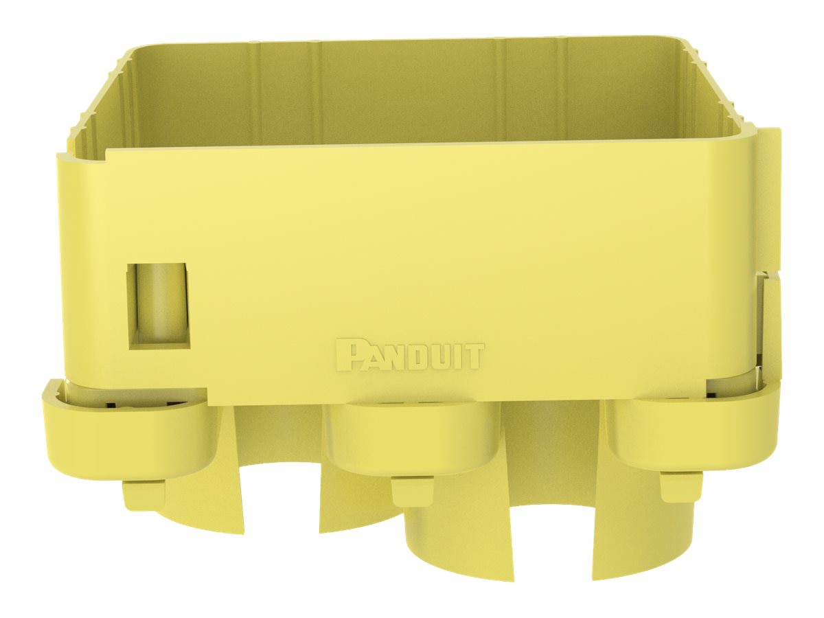 Panduit FiberRunner® 2-Port Spillout, 4x4, Yellow