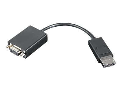 Lenovo - video adapter cable - DisplayPort to HD-15 (VGA) - 7.8 in