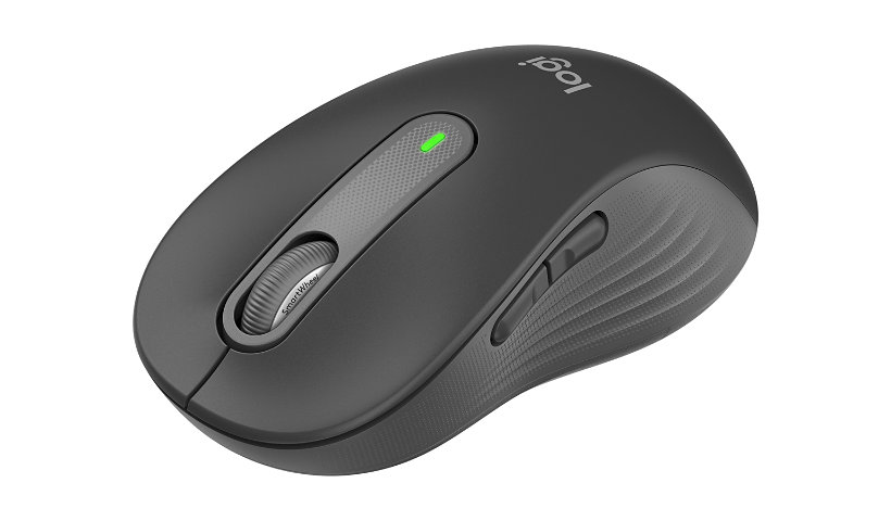 Logitech Signature M650 L LEFT - mouse - full size - Bluetooth, 2.4 GHz - g