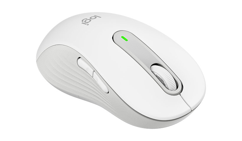 Logitech Signature M650 - mouse - small hands - Bluetooth, 2.4 GHz - off-white