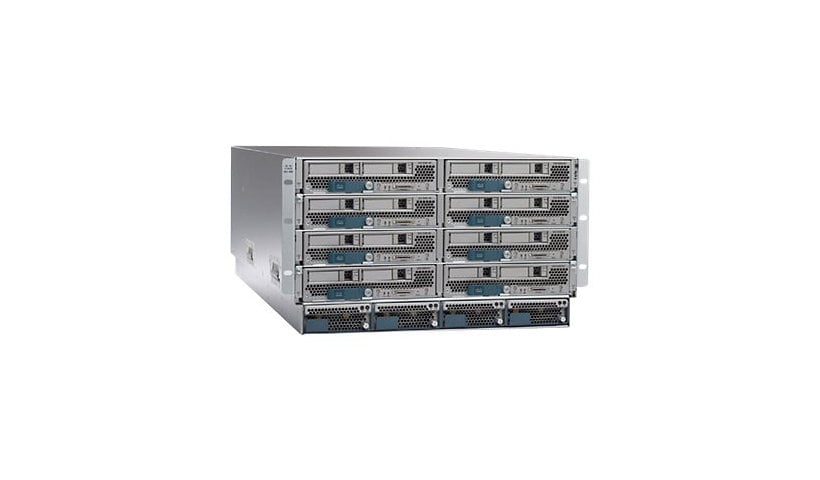 Cisco UCS 5108 Blade Server Chassis SmartPlay Select - Montable sur rack - 6U - jusqu'à 8 lames - Conformité TAA