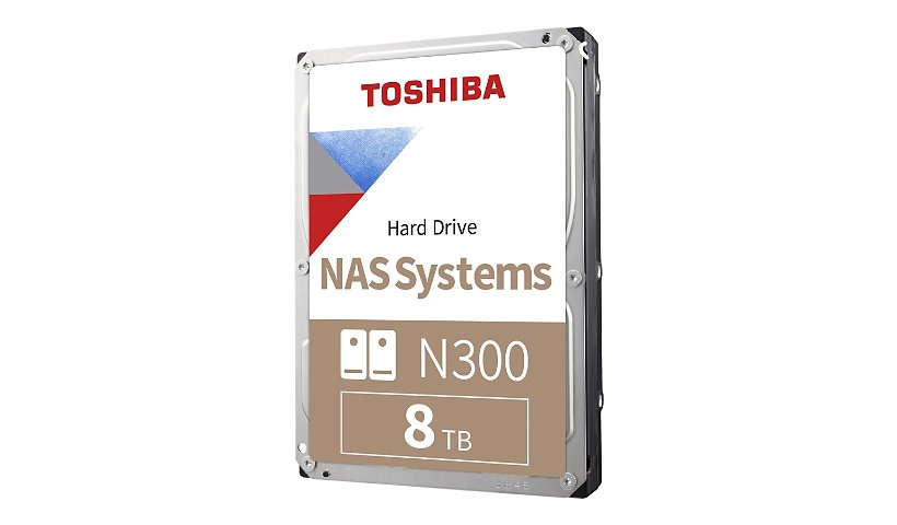Toshiba N300 NAS - hard drive - 8 TB - SATA 6Gb/s