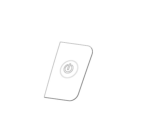 Capsa Healthcare Power Button Membrane for M48 CareLink Medication Cart