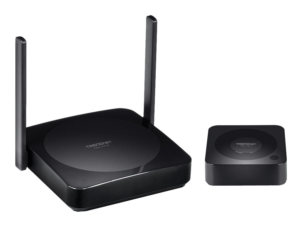 TRENDnet 4K Wireless Presenter Kit with Audio Support, TWP-100R1K, 5.1 Audio Support Over HDMI, 4K Resolution,