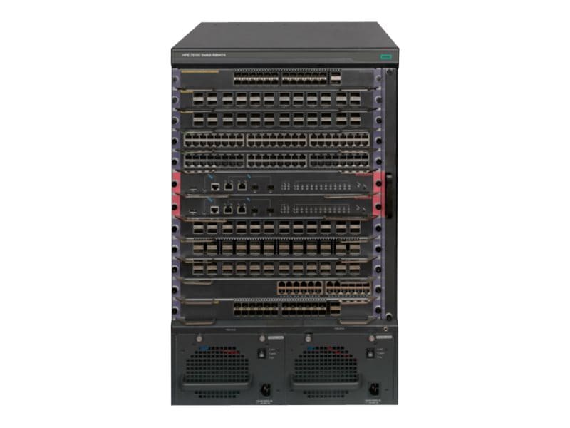 HPE FlexNetwork 7510X Chassis - switch - managed - rack-mountable