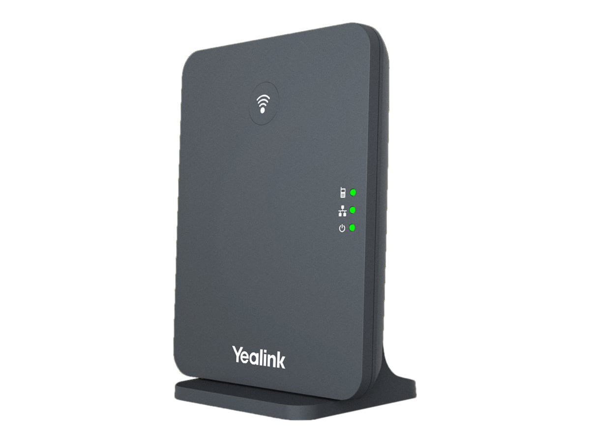 Yealink W70B - cordless phone base station / VoIP phone base station with caller ID - 3-way call capability