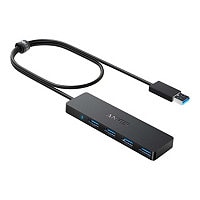 Anker Ultra Slim 4 Port USB 3.0 Data Hub - Black