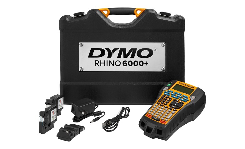 DYMO Rhino 6000+ - labelmaker - B/W - thermal transfer - 2122499 - Paper &  Labels 