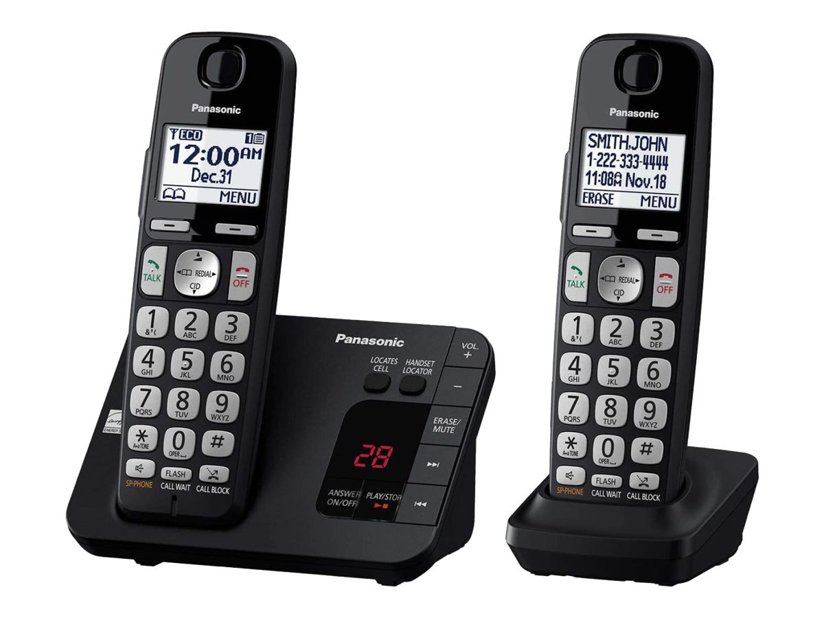 Panasonic KX-TGC6803EB Trio Cordless Telephone & Answering Machine Call  Blocker