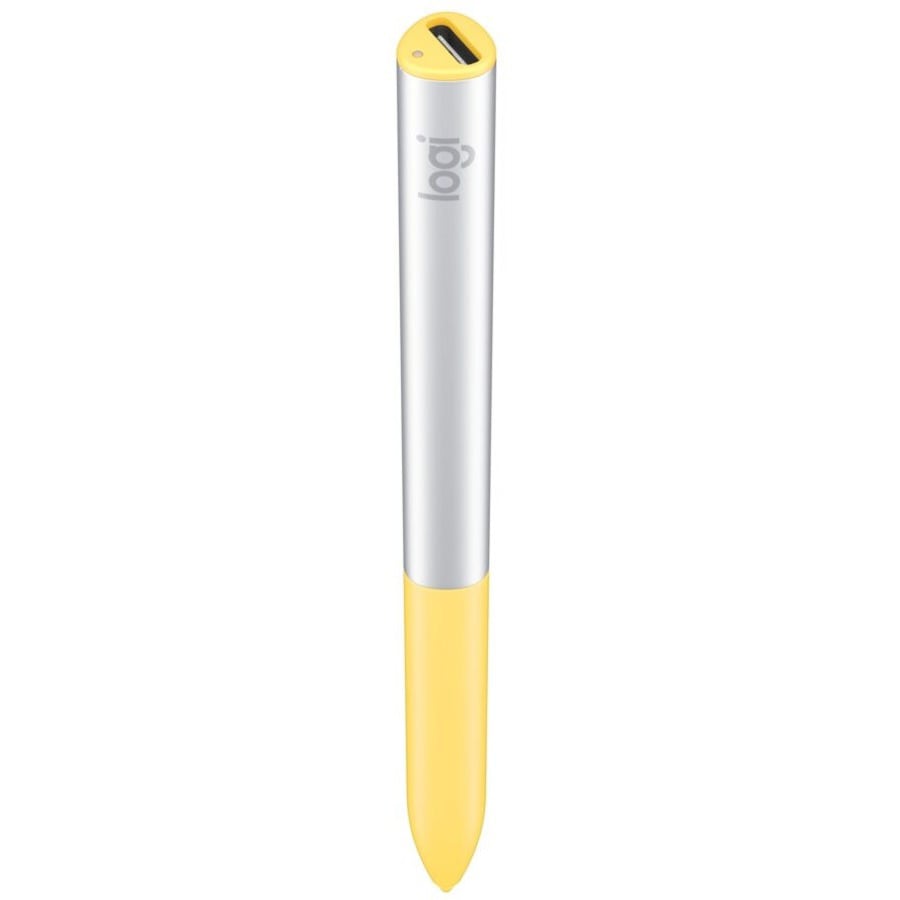 Logitech Pen Rechargeable USI Stylus Designed for Learning - digital pen - yellow