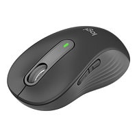 Logitech Signature M650 L - mouse - full size - Bluetooth, 2.4 GHz - graphite