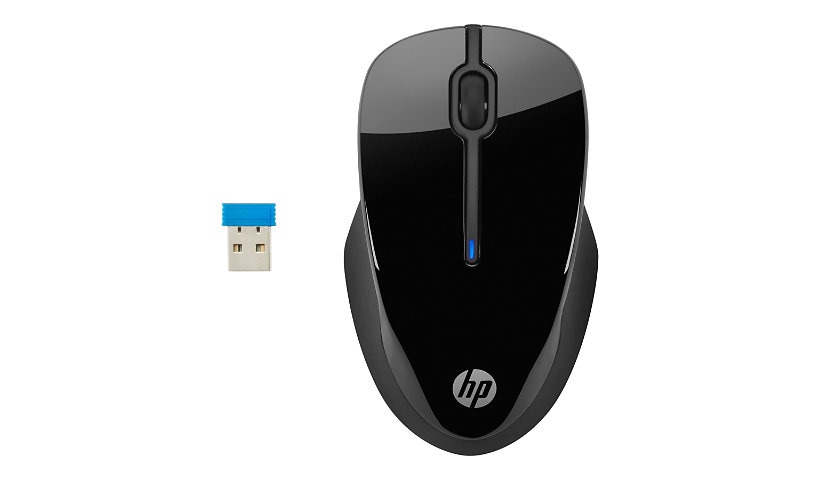 HP X3000 G2 - mouse - 2.4 GHz - black