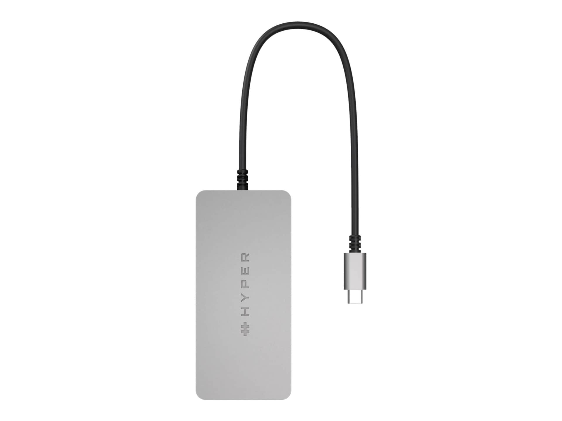 HyperDrive 5-Port USB-C Hub - docking station - USB-C - HDMI - GigE