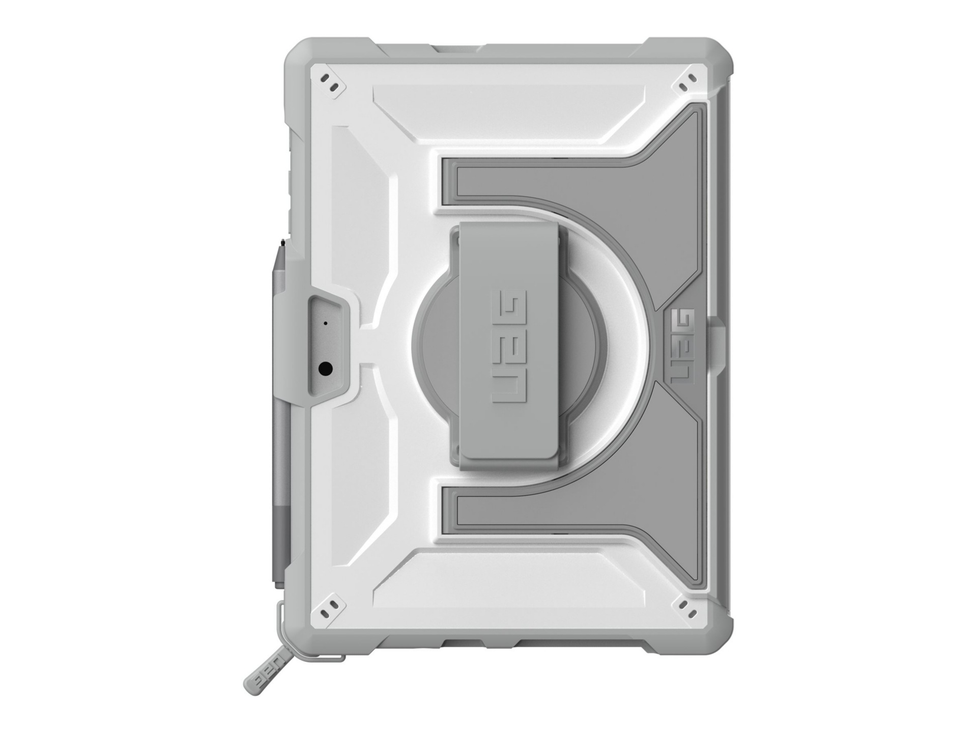 UAG Rugged Case for Surface Pro 7+/7/6/5/LTE/4  -  Plasma Healthcare Series wHandstrap and Shoulder Strap -  White