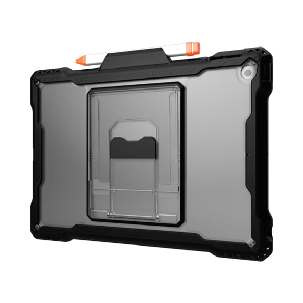 MAXCases Shield Extreme-X Case with Pencil Holder for 10.2" iPad 9 (7/8) - Black