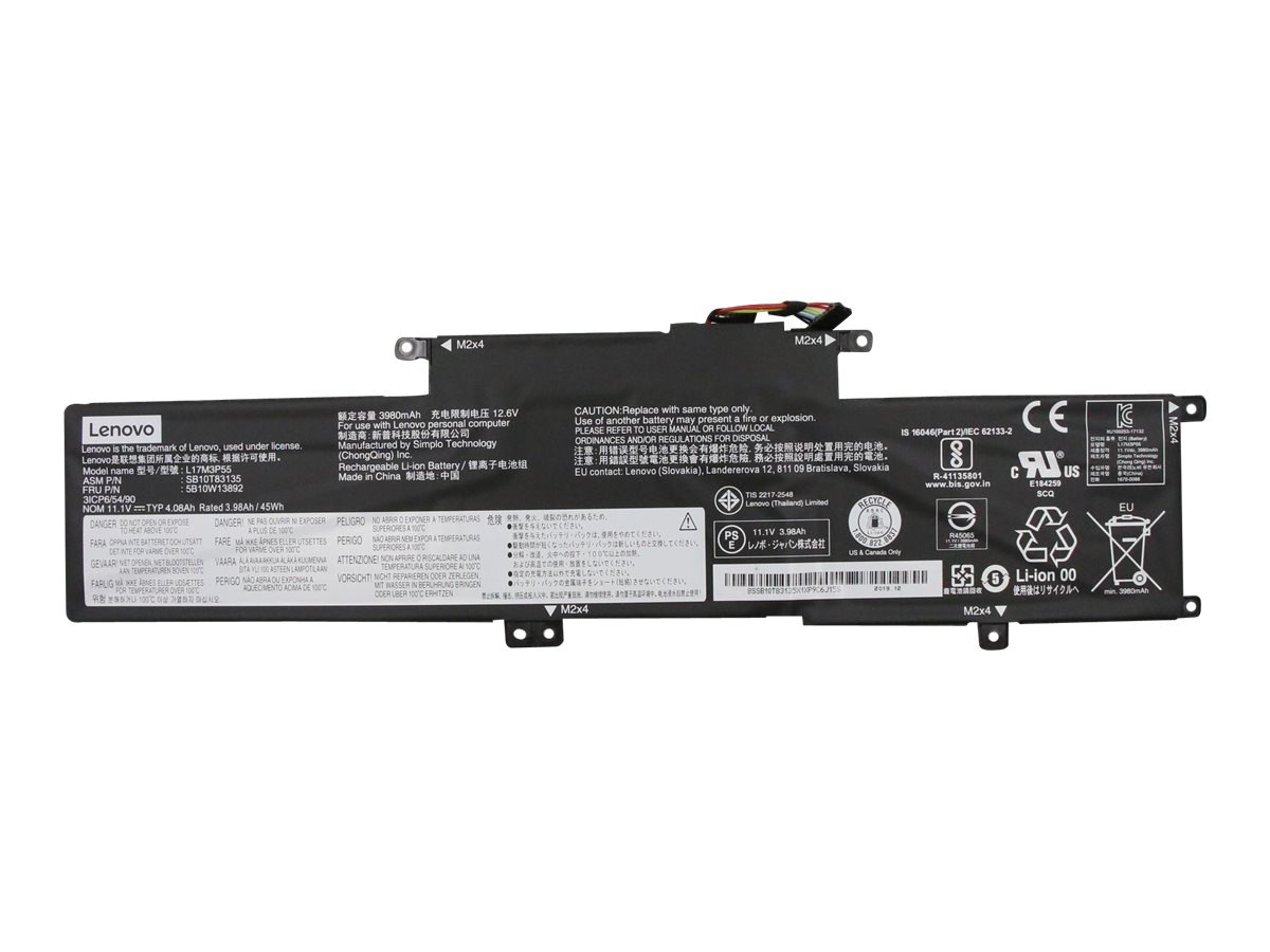 Lenovo - notebook battery - Li-Ion - 4080 mAh - 45 Wh