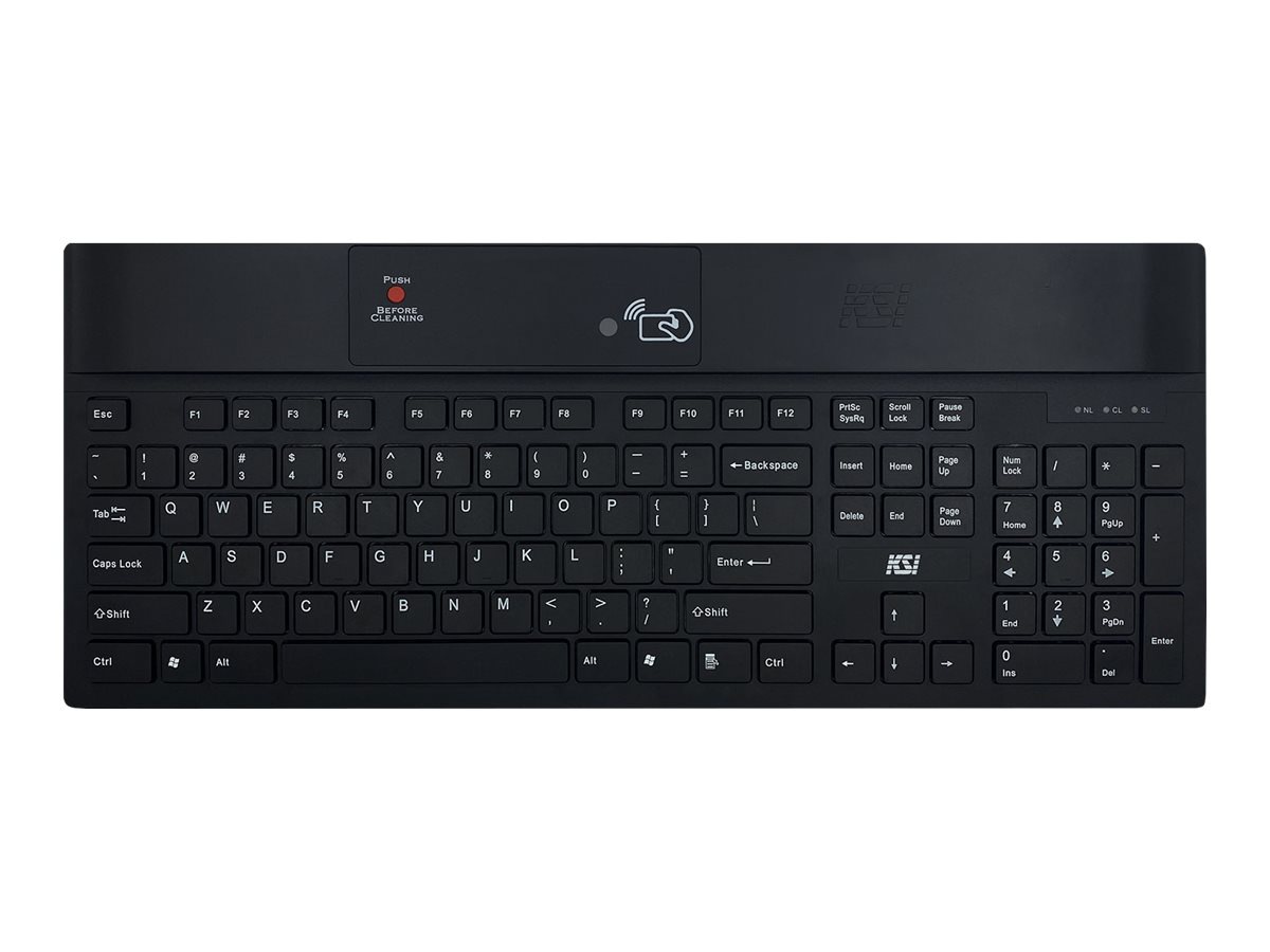 Key Source International KSI-1700 Series KSI-1700-SX HB-21 - keyboard - black Input Device