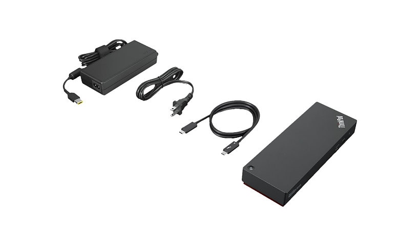 Lenovo ThinkPad Universal Thunderbolt 4 Smart Dock - docking station - Thunderbolt 4 - HDMI, 2 x DP - GigE