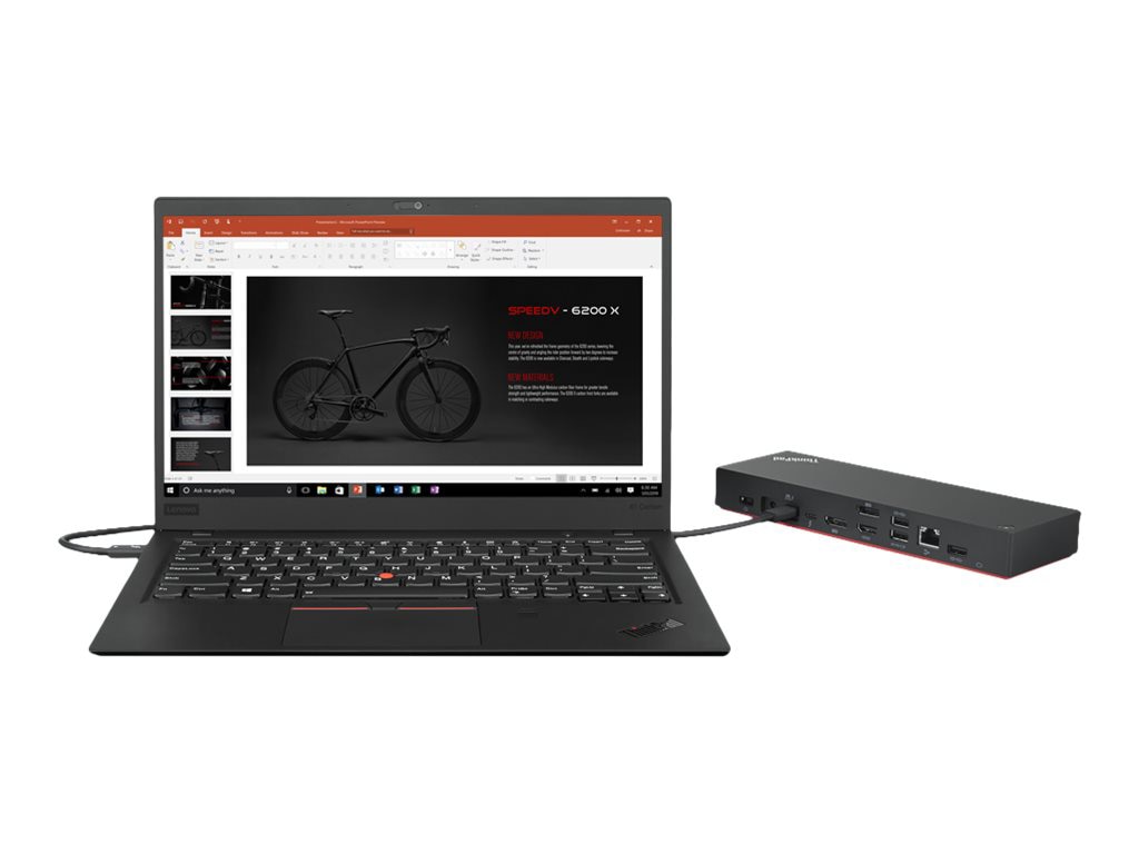 Thumbnail 4 of 6 for Lenovo ThinkPad Universal Thunderbolt 4 Smart Dock - docking station - Thunderbolt 4 - HDMI, 2 x DP - 1GbE